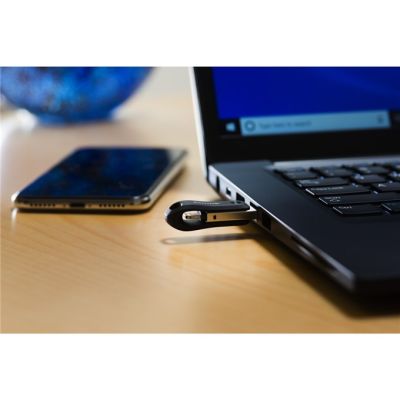 15. SanDisk iXpand GO SDIX60N-128G-GN6NE pendrive (128GB; Lightning, USB 3.0; silver color)