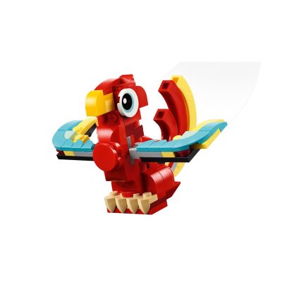 8. LEGO Creator 31145 Red Dragon