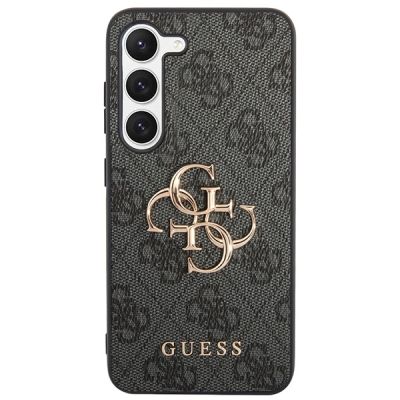 3. Guess GUHCS23S4GMGGR S23 S911 grey/grey hardcase 4G Big Metal Logo