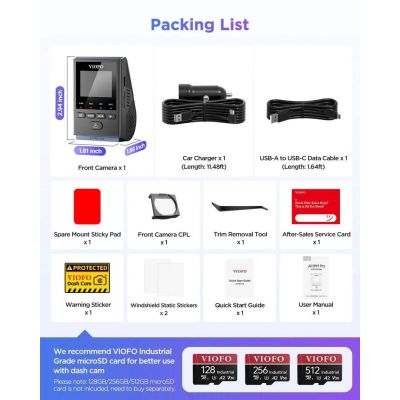 7. VIOFO A119M Pro video recorder