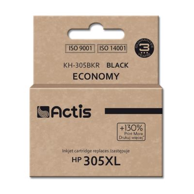 2. Actis KH-305BKR Ink (replacement for HP 305XL 3YM62A; Standard; 20 ml; black)