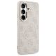 4. Guess 4G Embossed Ring MagSafe Case for Samsung Galaxy S26 - Pink