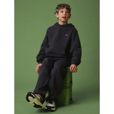 Boy's loose hooded sweatshirt 4F 4FJRSS26TSWSM2828-22S