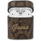 Guess GUACA2PUSNSMLBR AirPods 1/2 cover brown/brown Python Collection