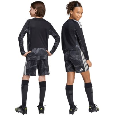 8. adidas Tiro 26 Competition Goalkeeper Kids' Shorts Black and Gray KC5468