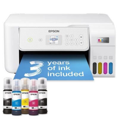 11. Epson EcoTank L3286 WiFi WHITE multifunction printer