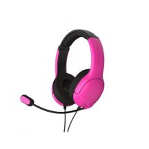 PDP Nebula Wired Headband Gaming Headset Black, Pink