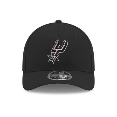 2. New Era 9FORTY NBA San Antonio Spurs Team M-Crown Black Snapback Cap - 60755485