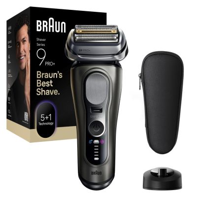 4. Braun Series 9 Pro+ 9615S Foil Shaver Trimmer Black, Gray