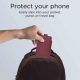 5. Tech-Protect SM65 case for 6.0-6.9" smartphones - burgundy