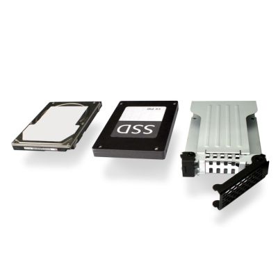 7. Icy Dock MB991TRAY-B drive bay panel Black, Silver