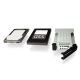 7. Icy Dock MB991TRAY-B drive bay panel Black, Silver