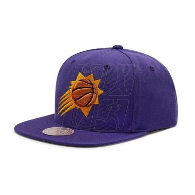 Mitchell &amp; Ness NBA Phoenix Suns Team Ground 2.0 Snapback Suns Cap HHSS3256-PSUYYPPPPURP