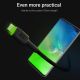 4. GREEN CELL KABGC13 GC RAY USB CABLE - USB-C 200CM, GREEN LED, FAST CHARGING ULTRA CHARGE, QC 3.0