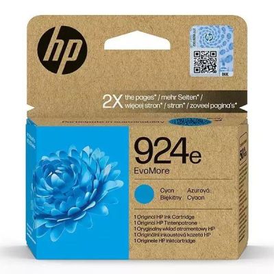 7. HP Original Cyan Ink 924e EvoMore