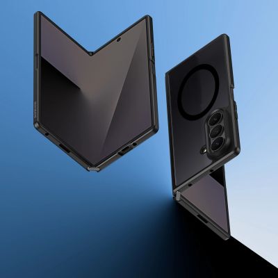 11. Dux Ducis Aimo Mag Case for Samsung Galaxy Z Fold 8 Compatible with MagSafe - Black