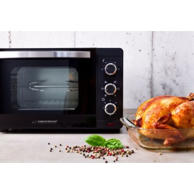 5. ESPERANZA MINI OVEN WITH CONVECTION AND ROAST NAPOLI 1600W 25L EKO006N
