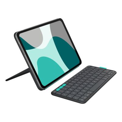 Logitech Flip Folio QWERTZ German Bluetooth Graphite