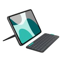 Logitech Flip Folio QWERTZ German Bluetooth Graphite