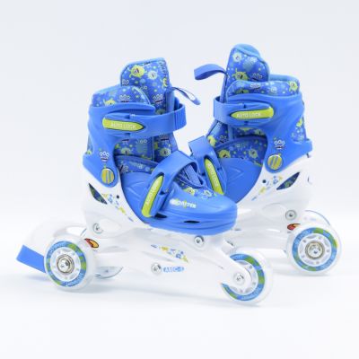 Combo Monster Led roller skates: 2in1 HS-TNK-000010546