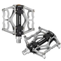 Rockbros JT201012LS 2010-12L Aluminum Platform Bicycle Pedals - Silver
