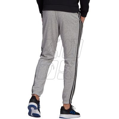 11. Adidas Essentials Tapered Elastic Cuff 3 Stripes Pant M GK9001