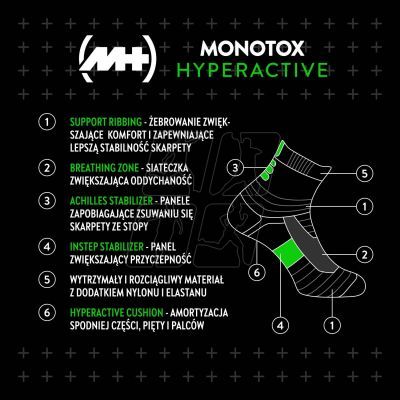 5. Monotox Hyperactive Socks 2-pack MX20009