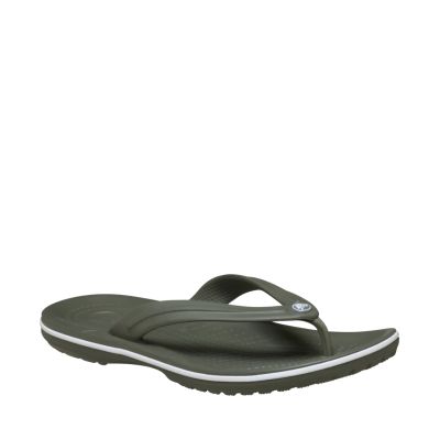 2. Crocs Crocband Flip flip-flops olive 11033 3J5