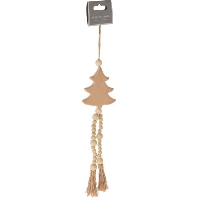 3. DECORATIVE PENDANT BOHO ECO NATURE WOODEN CHRISTMAS TREE