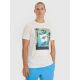 5. Men's regular printed T-shirt 4F 4FRSS25TTSHM2846-12S
