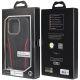 8. Audi Genuine Leather case with MagSafe for iPhone 14 Pro - black and red