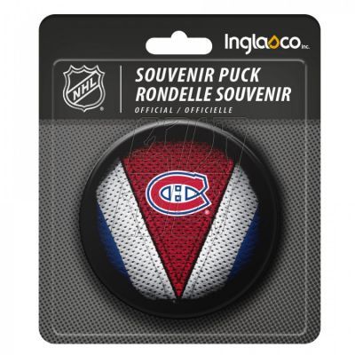 87. Souvenir Hockey Puck Inglasco NHL Stitch 510AN000605