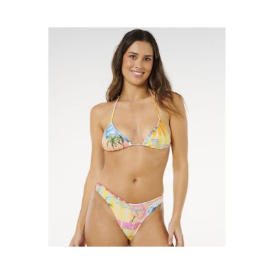 5. RIP CURL Hotel Malibu Sliding Tri multicolor women's bra