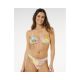 5. RIP CURL Hotel Malibu Sliding Tri multicolor women's bra