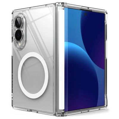 3. Ringke Fusion Flap Magnetic MagSafe Case for Samsung Galaxy Z Fold 8 - Clear