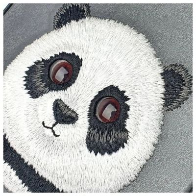 6. Nimmy Big Eyed Pet 2.0 Panda Phone Bag - Black