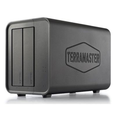 3. TerraMaster D2-320 Desktop Black Disk Array