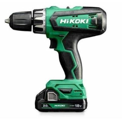 Cordless impact drill 18v, 2 x batteries bsl1820m 2.0a
