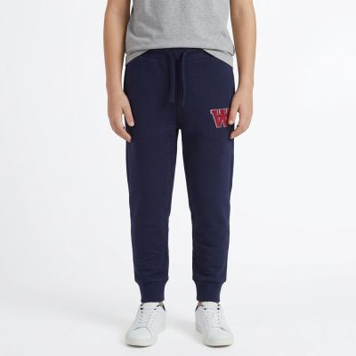 5. Wood Ran Kids Trousers Navy - 10235002-2424-Navy