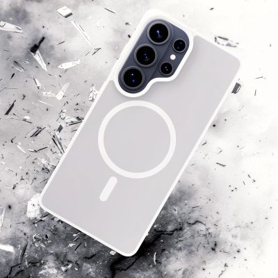 22. 3mk Smoke MagCase for Samsung Galaxy S26 Ultra - White