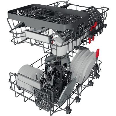 9. Freestanding dishwasher WHIRLPOOL WSFO3T223PCX 10 sets.