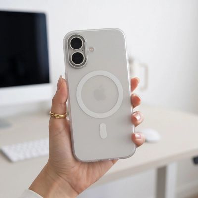8. Tech-Protect MagZero MagSafe Case for iPhone 17 - Matte White
