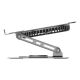 21. UNITEK OT1098AGY01 laptop stand Notebook and tablet stand Silver 43.9 cm (17.3")