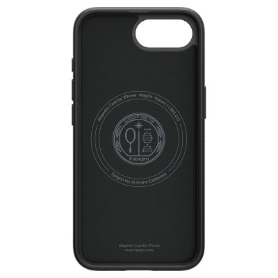 4. Spigen Liquid Air Mag MagSafe Case for iPhone 16e / 17e - Matte Black