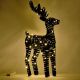 4. REINDEER DECORATION 60 CM 60 LED BLACK
