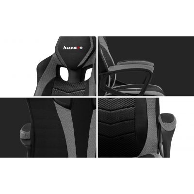 16. HZ-Force 2.5 Grey Mesh Gaming Chair