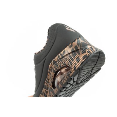 7. Skechers Uno-Loving Love women's sports sneakers fashionable black
