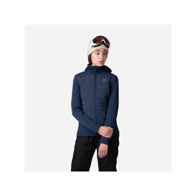 5. Rossignol W Classique Hybrid Clim Jacket Navy Blue