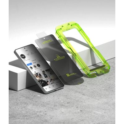 4. Ringke Easy Slide Privacy 2-Pack Tempered Glass for Samsung Galaxy S26+