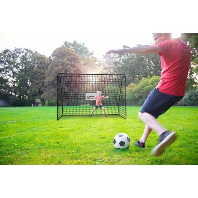 21. FOOTBALL GOAL WITH NET 300x205x120CM DUNLOP